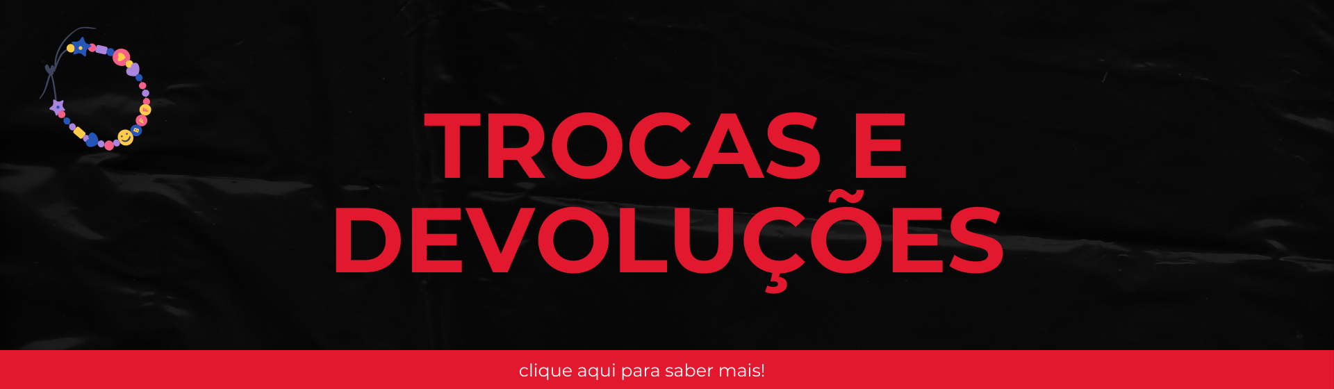 Banner trocas e devoluções